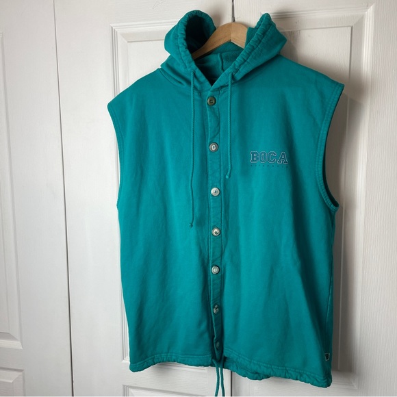 Boca Jackets & Blazers - 90’s BOCA Hoodie Vest